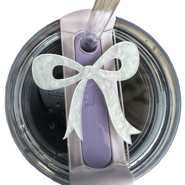 Wholesale Bow Water Ripple Tumbler Tag 40oz Ice Cup 2nd Generation Cup Lid Label