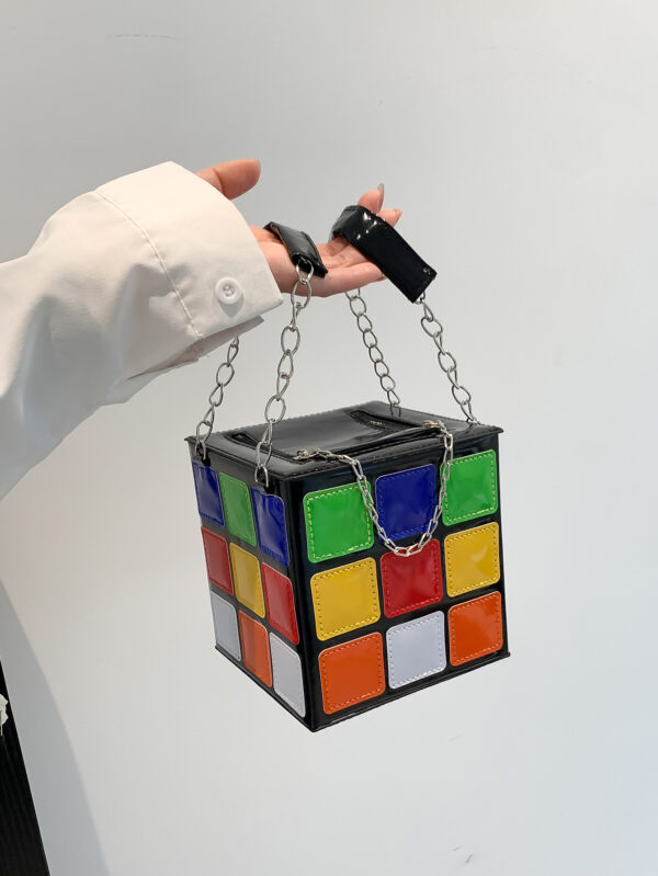 O1CN01zUiOu11tfzVHZSGwQ_2200737095930-0-cib Wholesale PU Geometric Bag Magic Square Bag