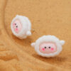 Wholesale Sheep Frogs Elephant Resin Earrings