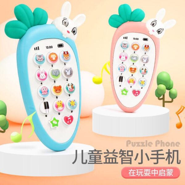Wholesale Children Early Education Music Cartoon Phone Toys OLY-TOY-QXW002