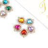 Wholesale Rhinestone Alloy Love Necklace Bracelet Pendant