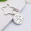 Wholesale Mum Stainless Steel Key Chain for Mother's Day