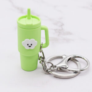 Green Cloud Keychain