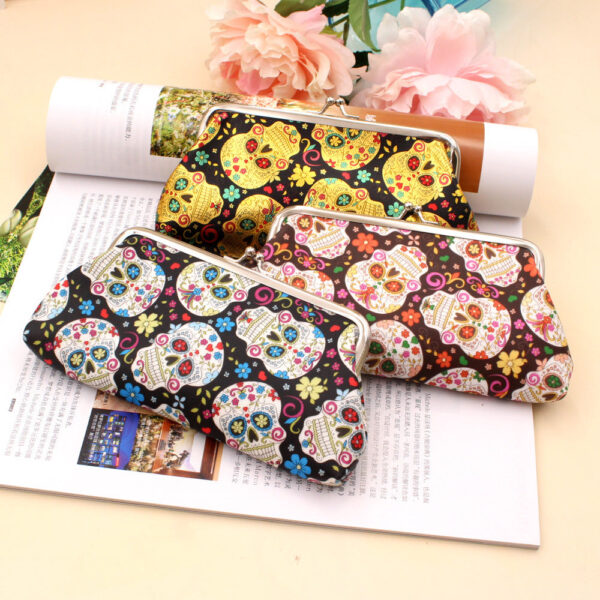 Wholesale PVC Jakarivara Skull Coin Purse