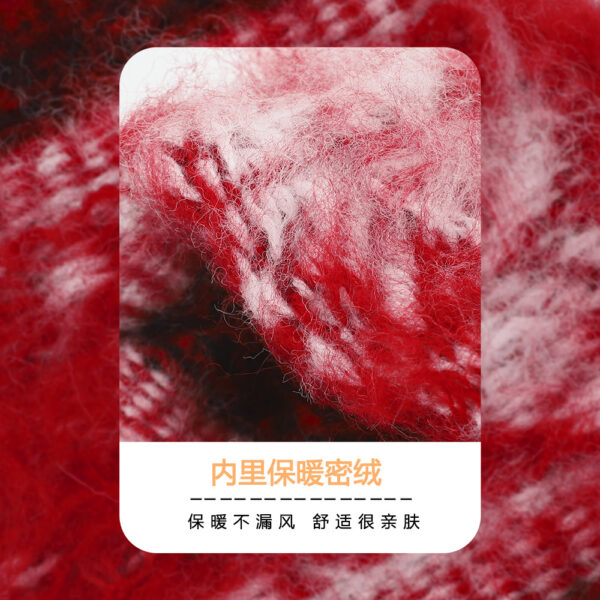 O1CN01zi80Ke1NJwmaoe6vE_2211902961550-0-cib-1 Wholesale Christmas and Winter Velvet Jacquard Warm Touch Screen Knitted Gloves