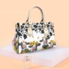Wholesale PU New Flower Cow Women's Leather Shoulder Bag Handbag