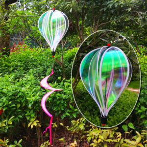 Hot air balloon (transparent color film model)