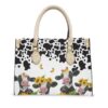 Wholesale PU New Flower Cow Women's Leather Shoulder Bag Handbag