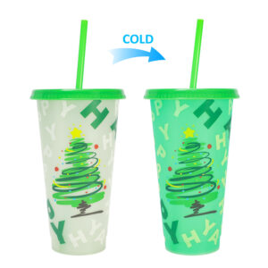 Line christmas tree cup (green) / 701-800ml
