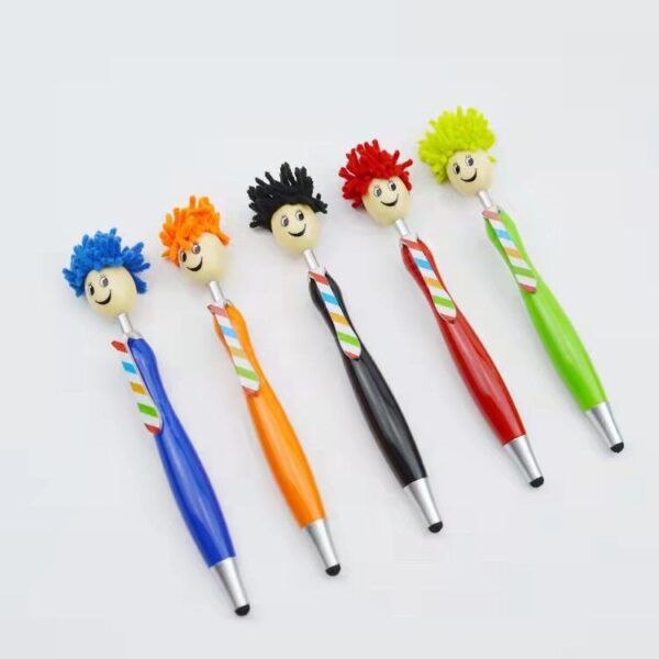 O1CN01zpRjtS2NBFIvIbe6Y_965899924-0-cib Wholesale Doll Head Gift Plastic Ballpoint Pen