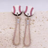 O1CN01zpg4Gj26rWTnYgmPi_2209785017715-0-cib Wholesale Baseball Softball Wooden Earrings