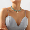 O1CN01zpqXrS2Cmq79X1h7M_3912908517-0-cib Wholesale Vintage Turquoise Necklace Collarbone Chain