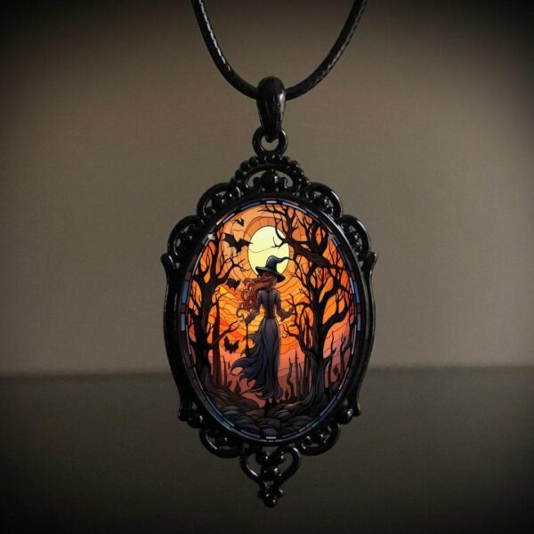 O1CN01zuC0V51X8d9pgrEPw_2819952879-0-cib Wholesale Vintage Gothic Halloween Pendant Necklace