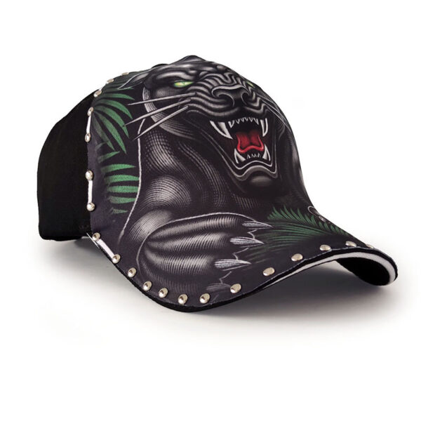 Wholesale Cotton Hardtop Wide Brim Animal Print Caps