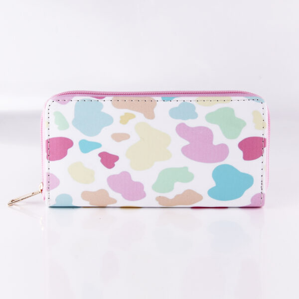 O1CN01zvxqum1MA2UiXjzvQ_2683011393-0-cib Wholesale Cow Pattern PU Long Zipper Wallet