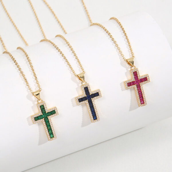 Wholesale Copper Cross Pendant Necklace