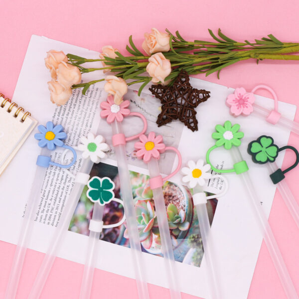 Wholesale Silicone Flower Tube Straw Hat