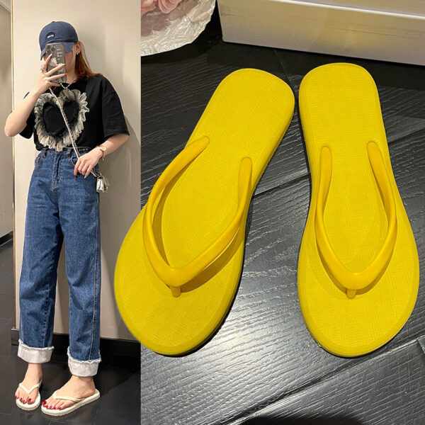 Wholesale PVC Non-slip Simple Flip Flops