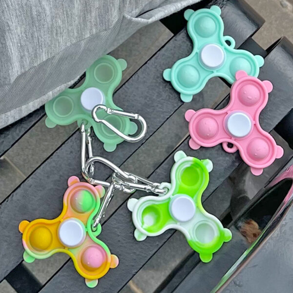 Wholesale Silicone Bubble Le Fingertip Gyroscope
