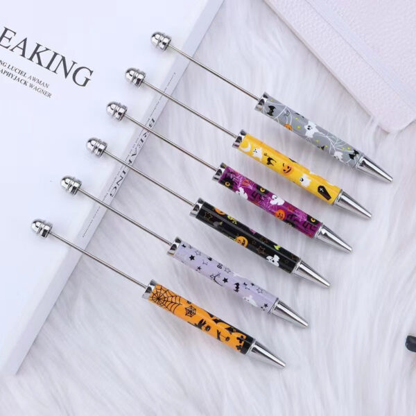 Wholesale Halloween Prints DIY Beadable Pens