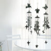 a2070535f0a5ab9be75a60415ef0cdfc Wholesale Vintage Metal Green Wrought Iron Easter Wind Chimes