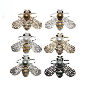 Wholesale Pearl Studded Bee Car Air Outlet Diy Alloy Accessories