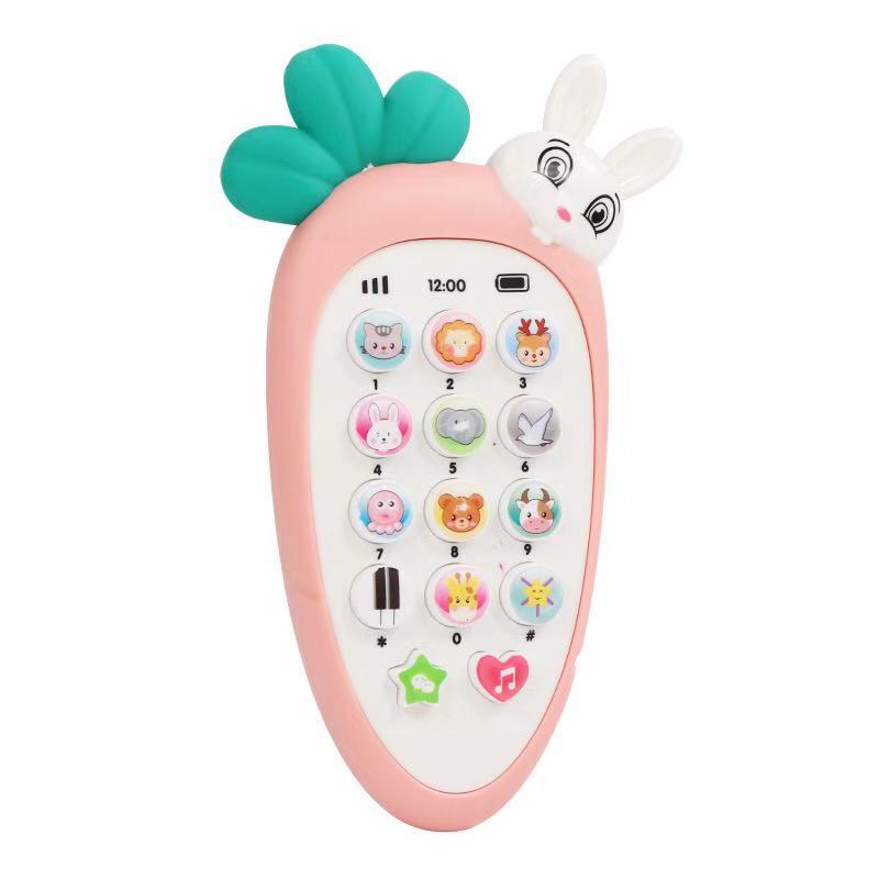 Wholesale Chilen Early Education Music Cartoon Phone Toys OLY-TOY-QXW002