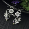 a998ea55de726a1a3a79b747b1aa61c5 Wholesale Multicolor Floral Alloy Earrings
