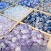 Wholesale 10mm Popcorn Glass Beads