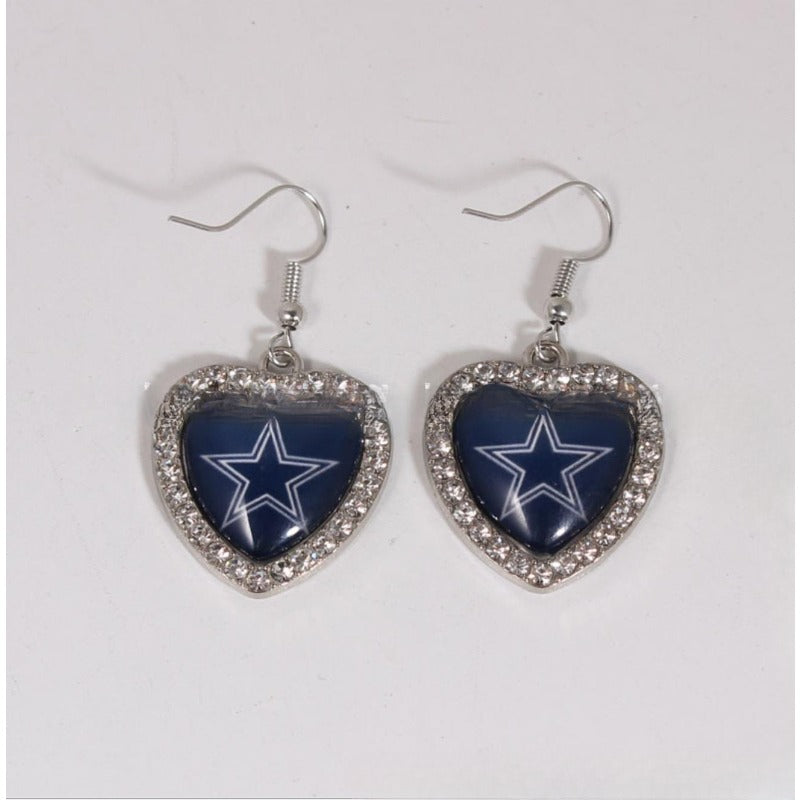 Wholesale Peach Dot Diamond Logo Earrings