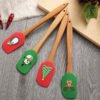 Wholesale Butter Spatula Christmas Series Kitchen Silicone Spatula
