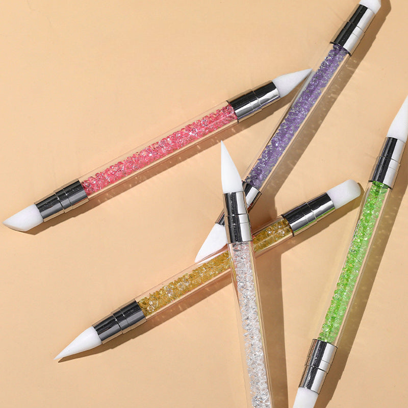 Wholesale Nail Stickers Double Ended Silicone Pens for Air Traic Control Pens