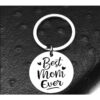 b97aab836d199d8b2b0508655533049a Wholesale Best Mom Ever Stainless Steel Keychains