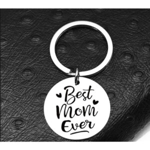 Wholesale Best Mom Ever Stainless Steel Keychains