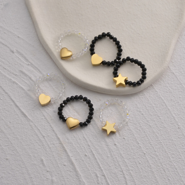 Wholesale Stainless Steel Love Heart Ring