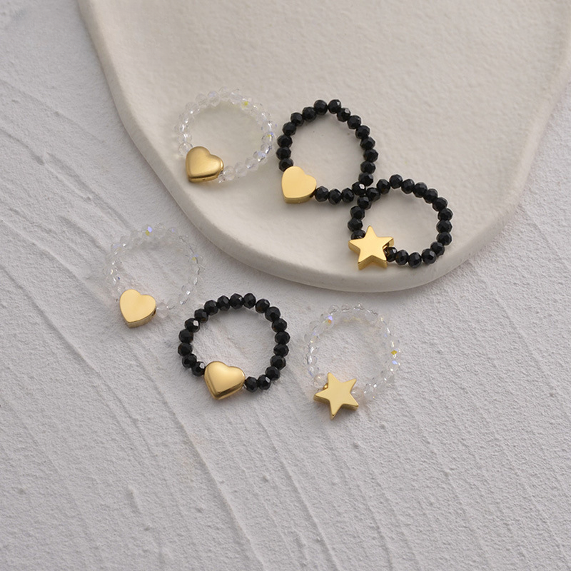 Wholesale Stainless Steel Love Heart Ring