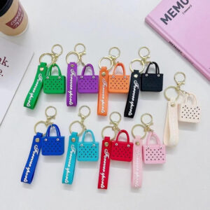 Wholesale Little Dot Bag Letter Keychain