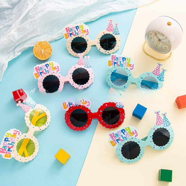 Wholesale PC Funny Birthday Glasses