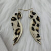 Wholesale Genuine Leather Feather Sparrow Earrings