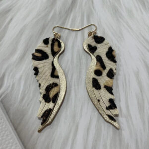 beed449077f957c0ff784ef207ef991d Wholesale Genuine Leather Feather Sparrow Earrings