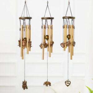 Wholesale Creative Mascot Acrylic Metal Aluminum Tube Wind Chimes