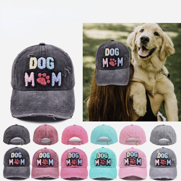 Wholesale Cotton Letter DOG MAMA Baseball Cap