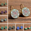 Wholesale Vintage Mandala Alloy Earrings