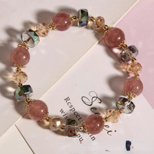 Wholesale Strawberry Crystal Bracelet