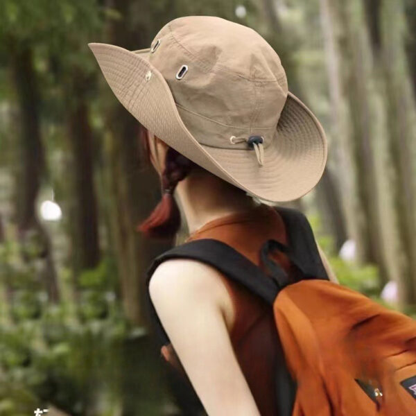 Wholesale Outdoor Mountaineering Hat Western Cowboy Fisherman Sun Hat