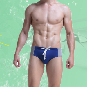 d3a9d865b3a6cc98a1c72a55a4ad3808 Wholesale Men's Underwear Briefs Semi-gloss Swim Cloth Body Shaping Medium Stretch Swimwear