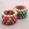 Wholesale Rainbow Acrylic Beads Bracelet