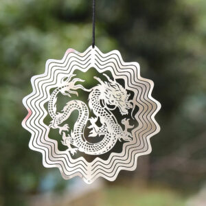 Wholesale Metal Keel Rotating Stainless Steel Wind Chimes