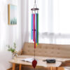 Wholesale Pine Six-color Aluminum Tube Wind Chime Hanging Decoration
