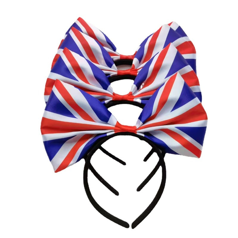 Wholesale Union Flag Bow Headband